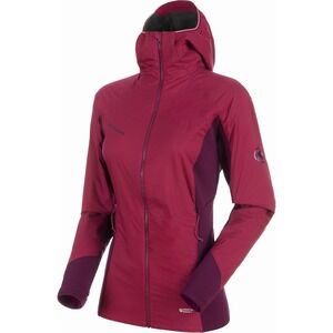 Mammut Aenergy Hooded Jacket Women's Size L Plum Pertex Quantum Air Gorpcore